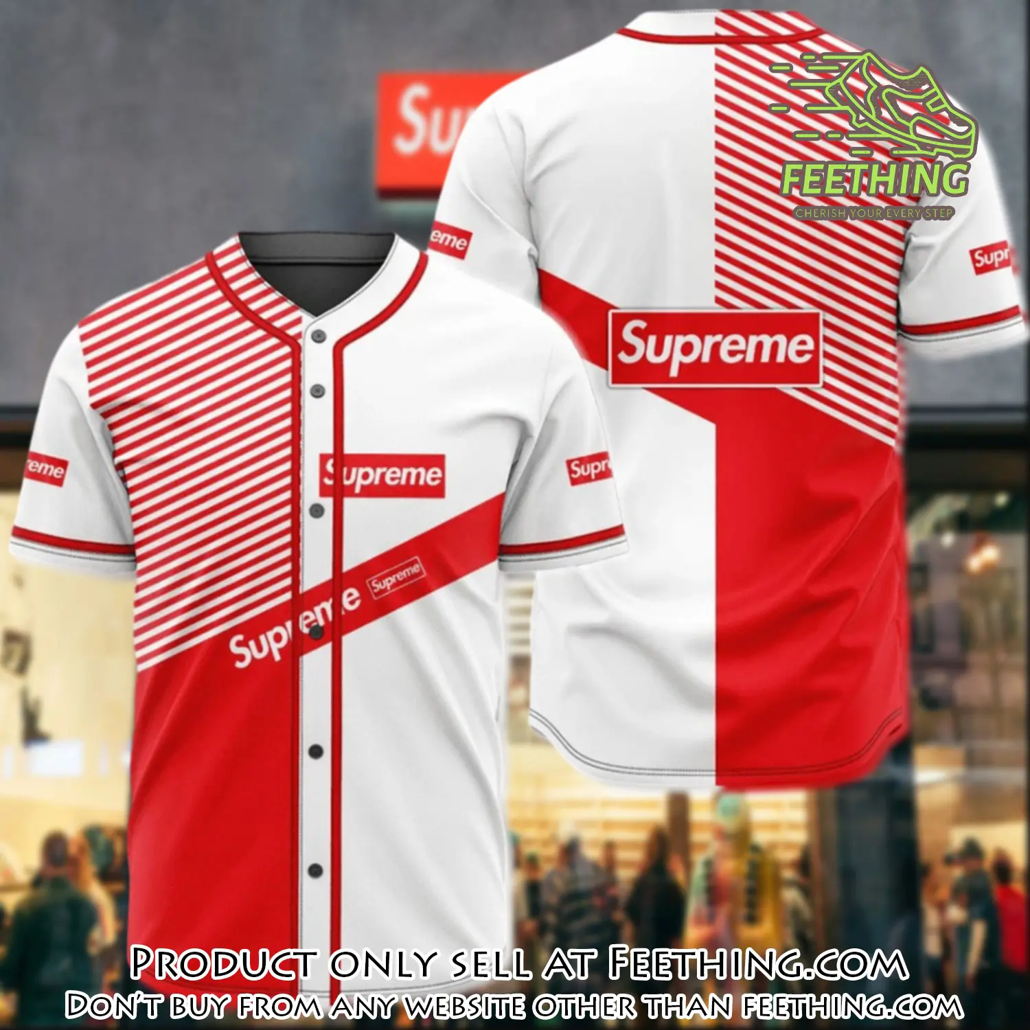 Supreme baseball jersey shirt luxury bjs1234 ft3221508